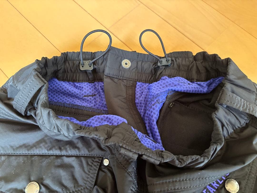 PEARLY GATES 黒 スカート ウエストゴム