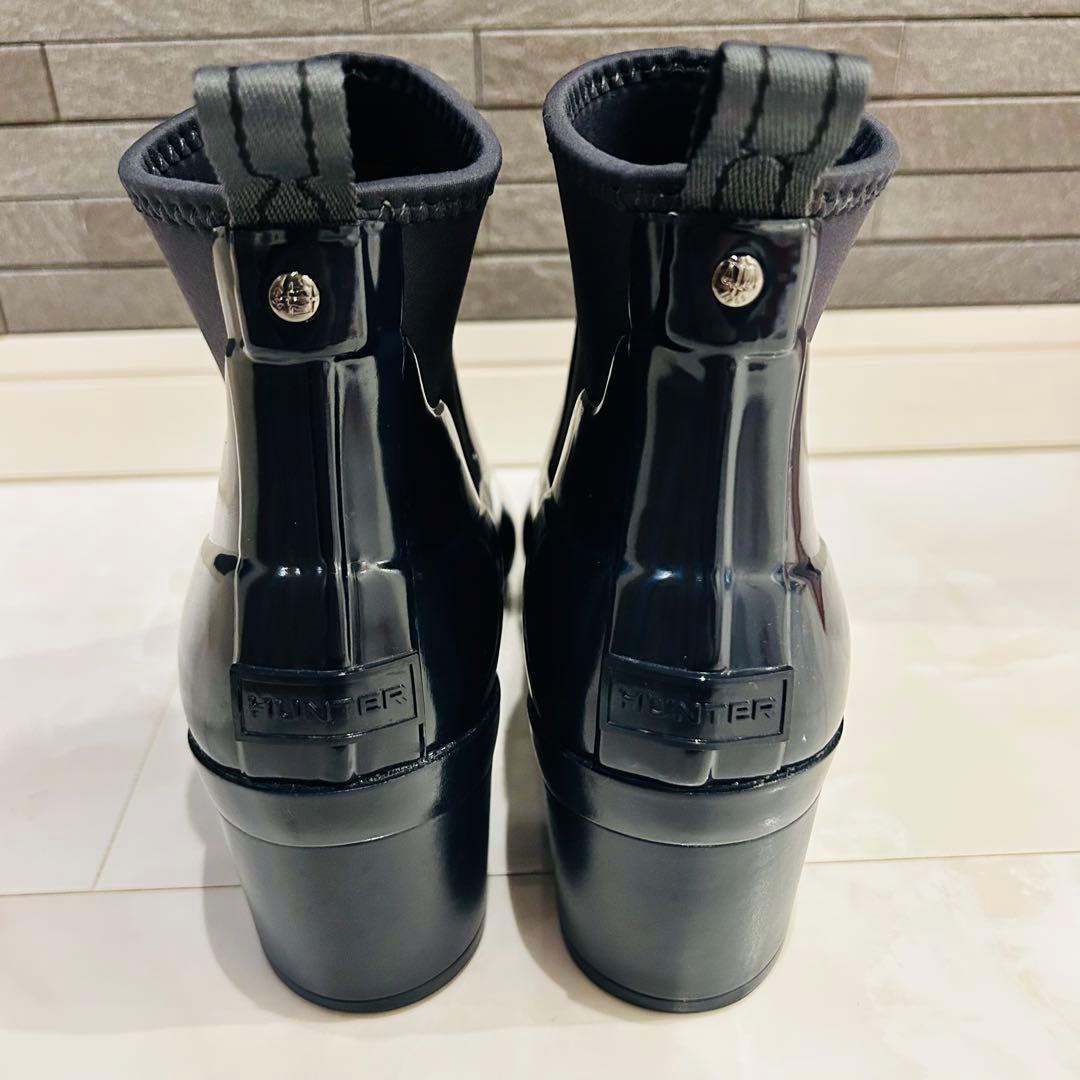 美品 ハンター　HUNTER レインブーツ　23cm 長靴