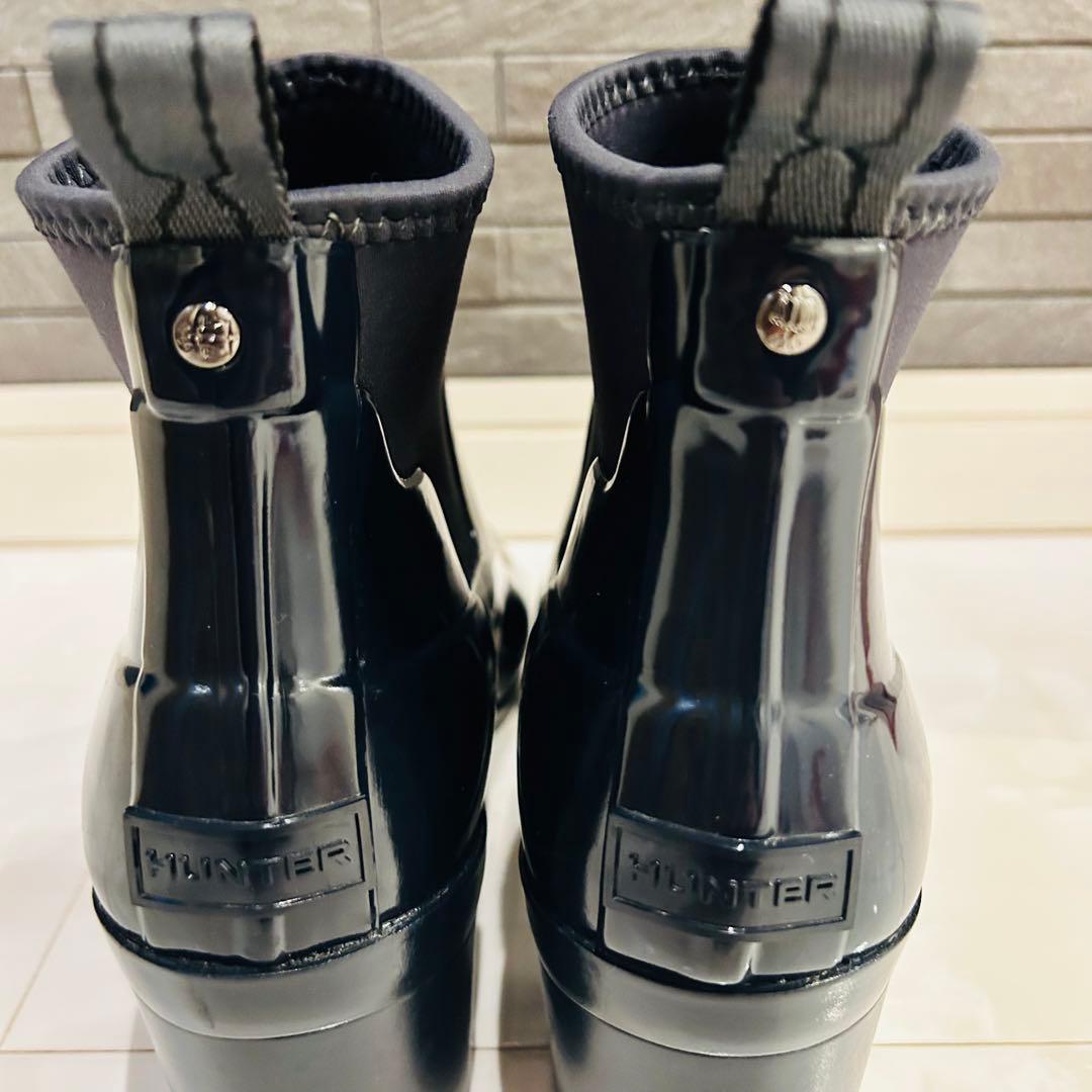 美品 ハンター　HUNTER レインブーツ　23cm 長靴