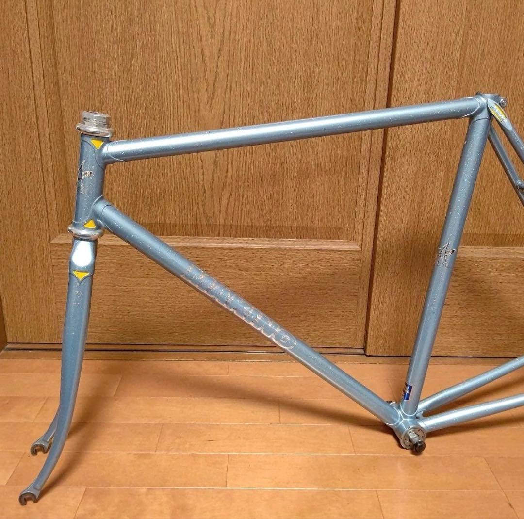 マキノ　競輪　ピストフレーム　NJSクランク付き