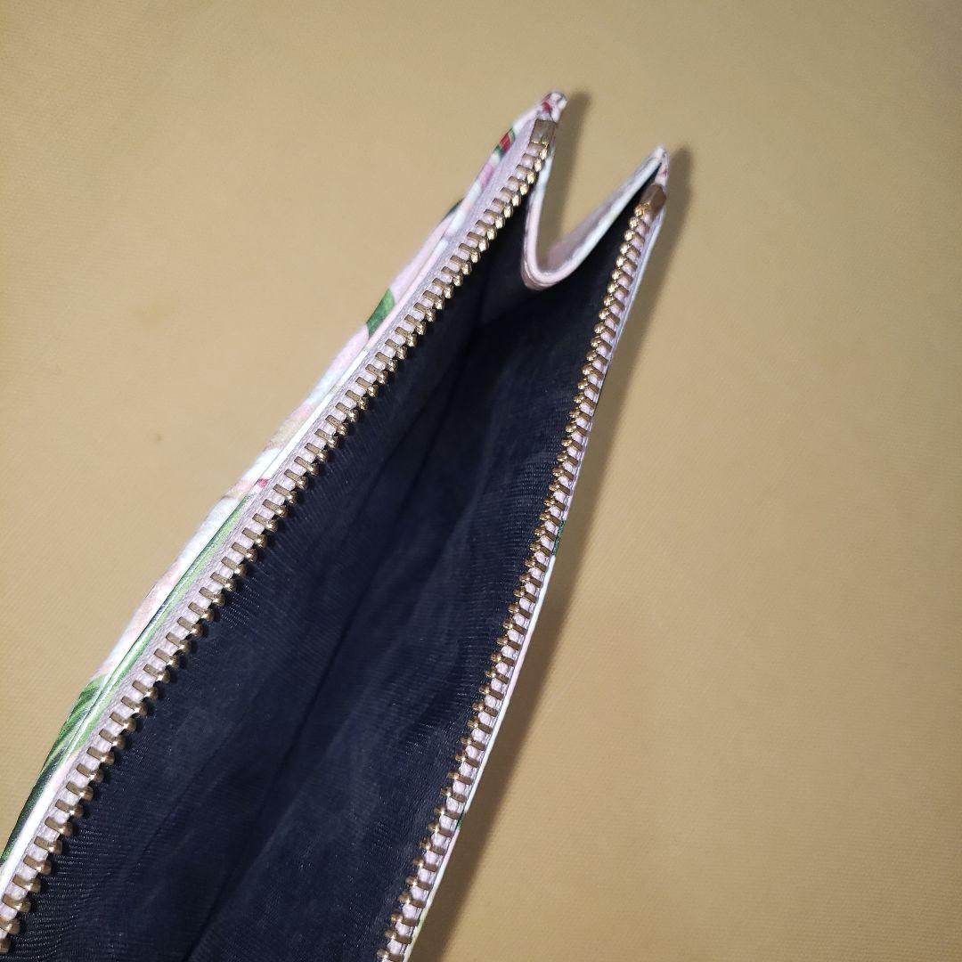 Dolce & Gabbana 百合の花柄 長財布 カードケース