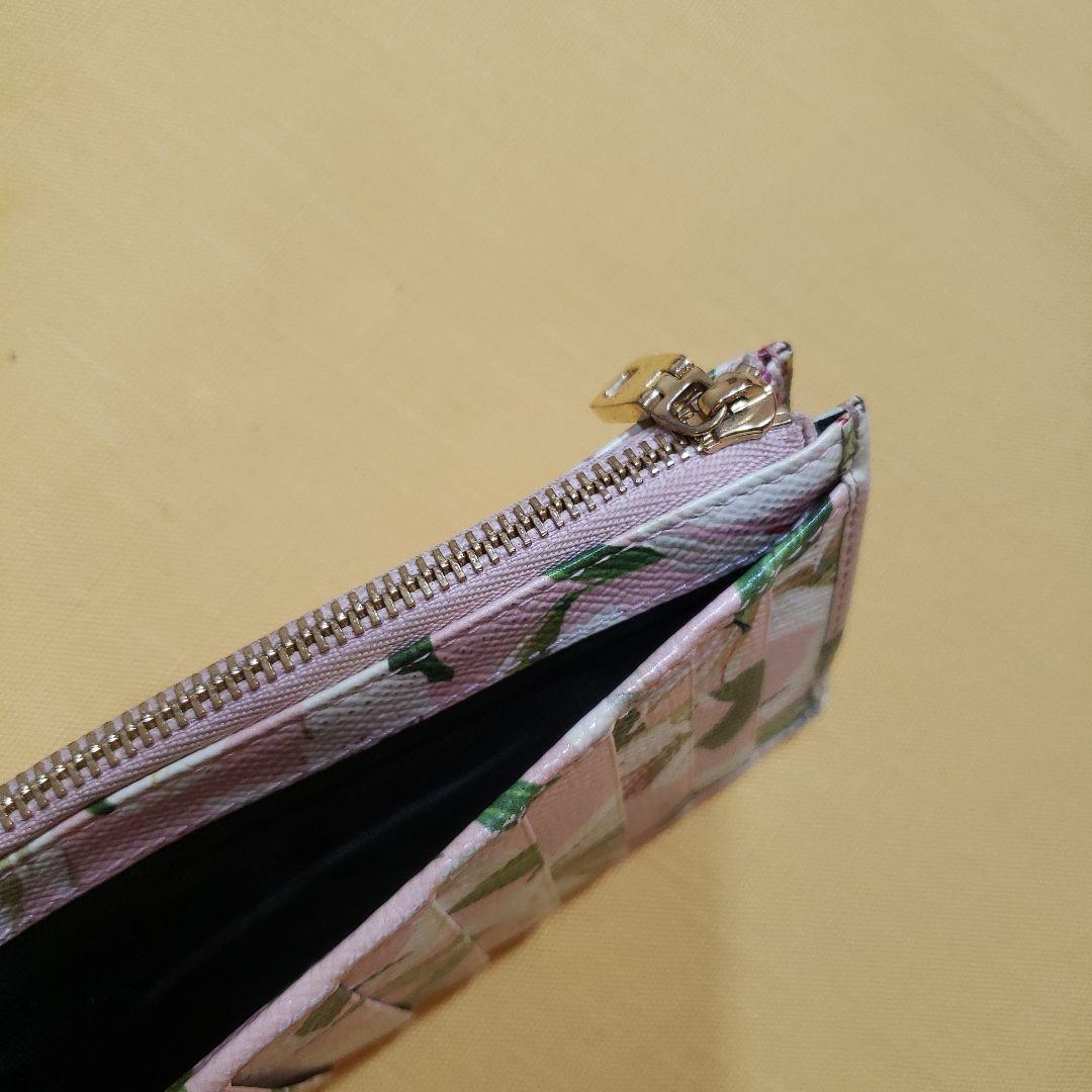 Dolce & Gabbana 百合の花柄 長財布 カードケース