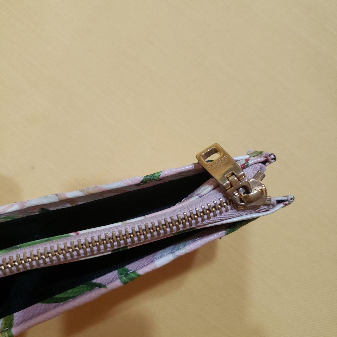 Dolce & Gabbana 百合の花柄 長財布 カードケース