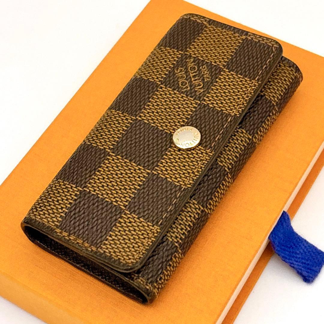 ⭐️新品同様レベル⭐️ルイヴィトン⭐️ダミエ⭐️ミュレティクレ⭐️4連キーケース⭐️