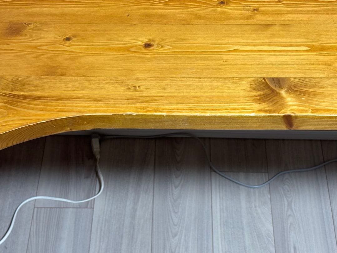 LOWYA ロウヤ　幅140 L字デスク 天然木使用