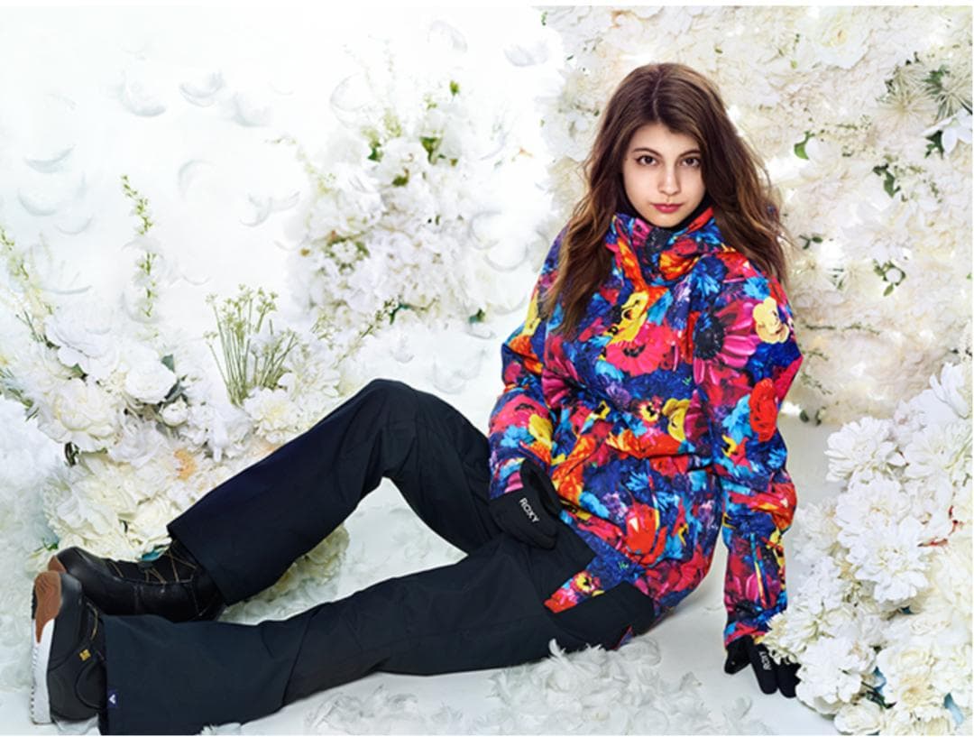 ROXY×蜷川実花「mika ninagawa」コラボスノーウェアセット