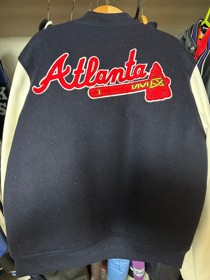 MLB アトランタ　ブレーブス　ジャケット　pro standard