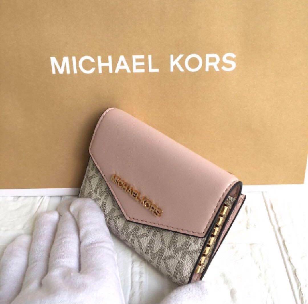 新品 MICHAEL KORS マイケルコース ピンク キーケース 財布