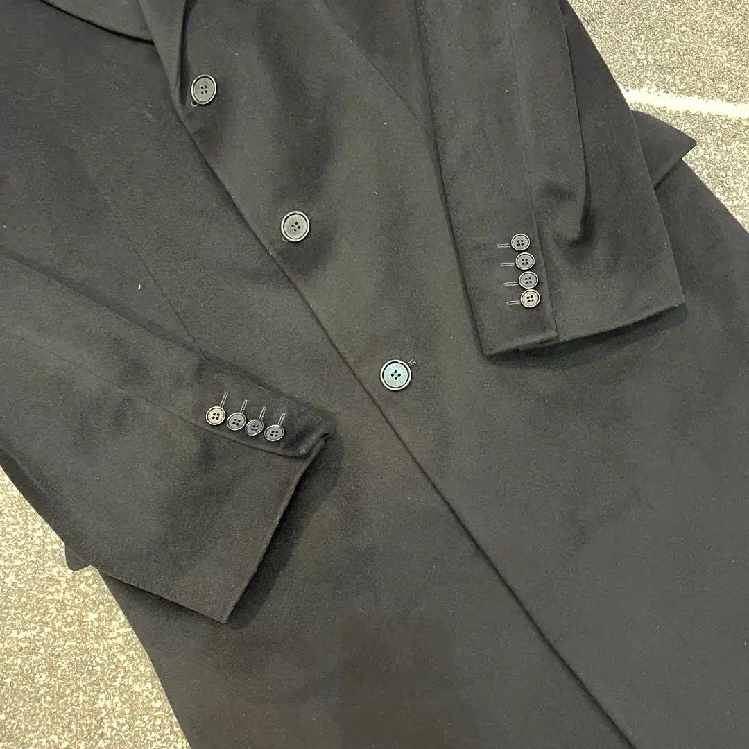 【極美品】カシミヤ混 GIANFRANCO FERRE ロングチェスターコート