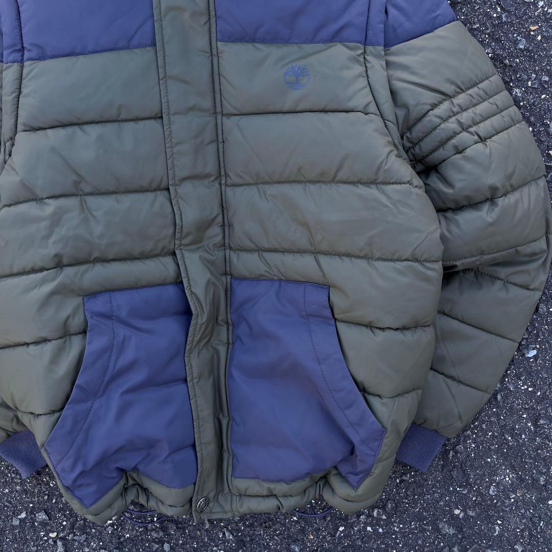 timberland 00s 90s ファー　ダウン　短丈　y2k シティ　希少