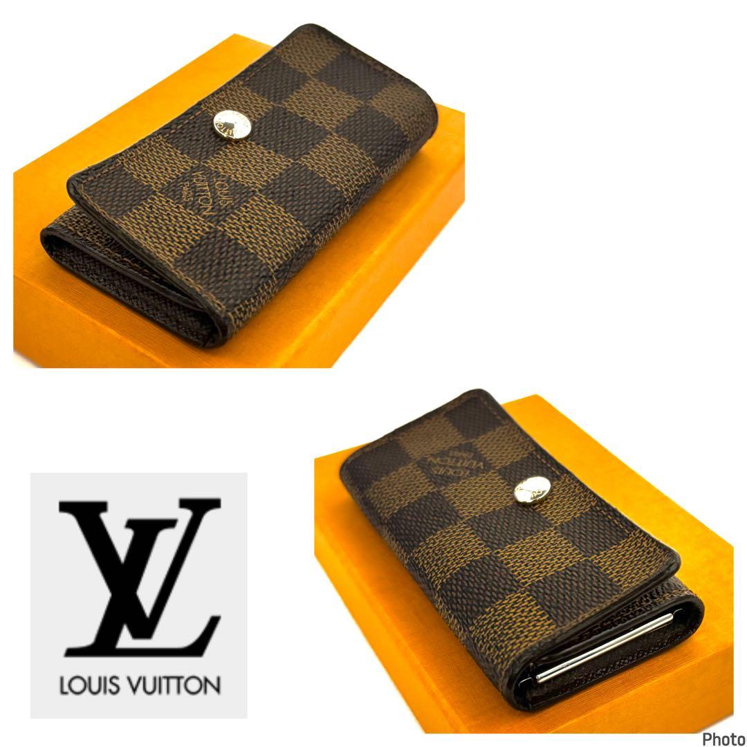 ⭐️新品展示品レベル⭐️ルイヴィトン⭐️ダミエ⭐️ミュレティクレ⭐️4連キーケース⭐️