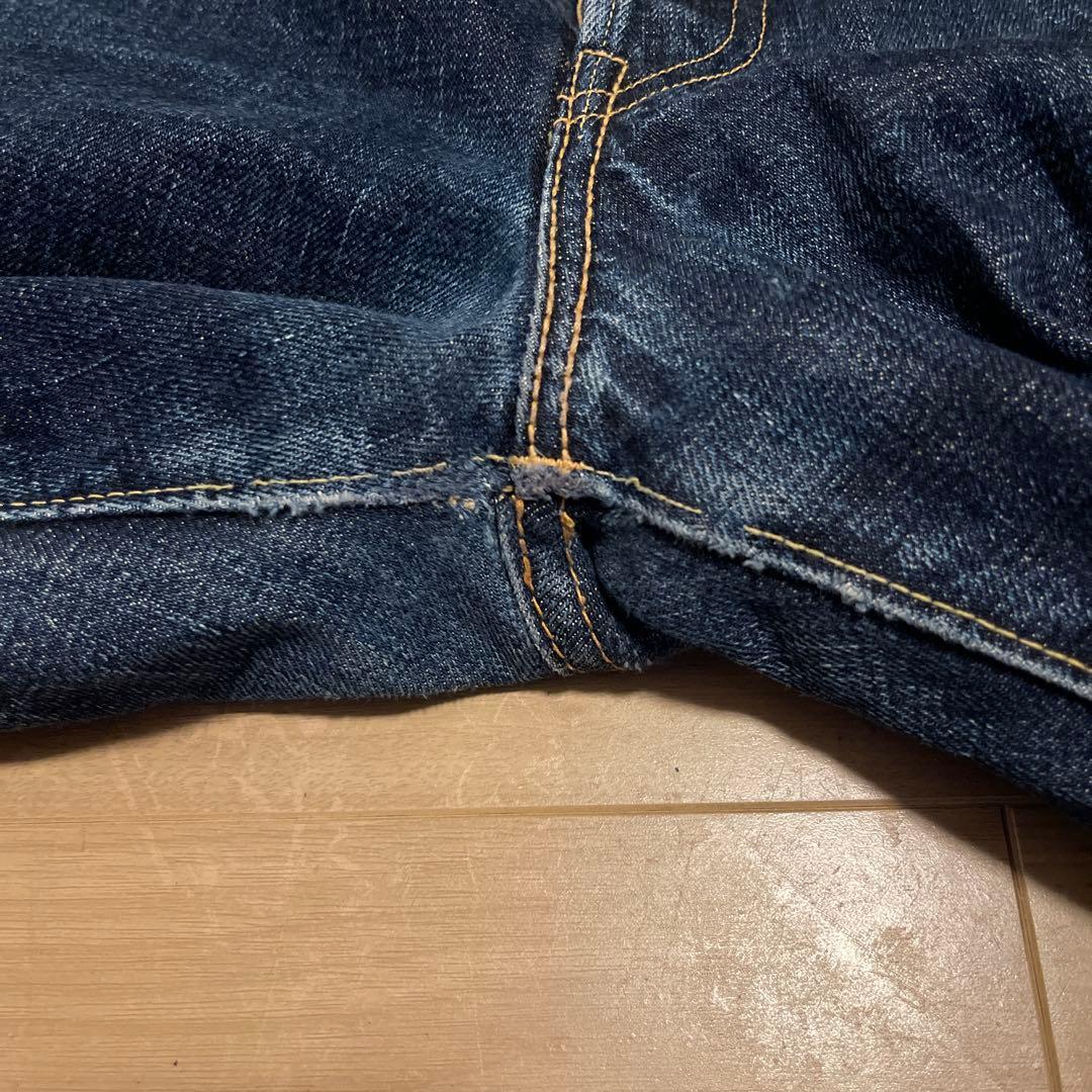 【良品】FULL COUNT lot0105XX 赤耳 濃紺 36 x L36