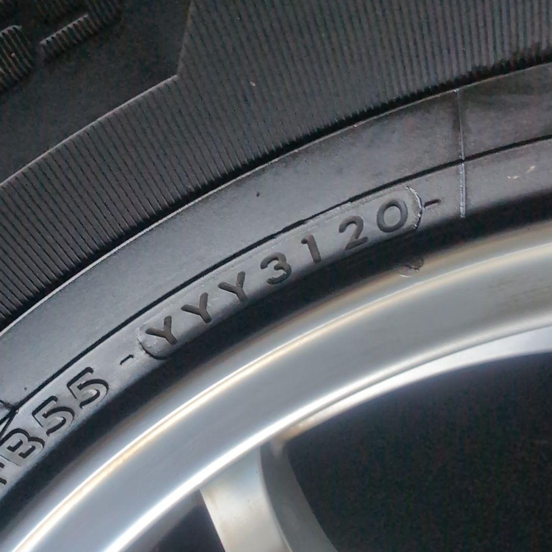 【ぽみ】KEELER ハイエース スタッドレス4本 195/80R15