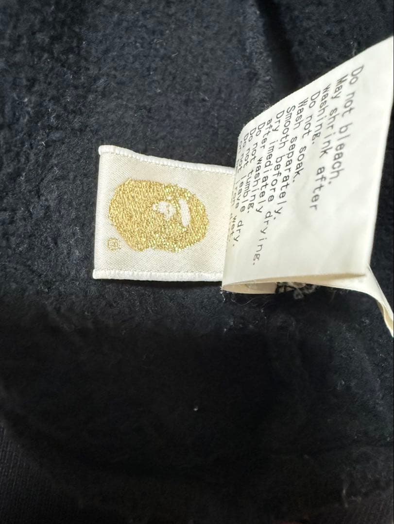 A BATHING APE BAPE スタジャン　スウェットスタジャン