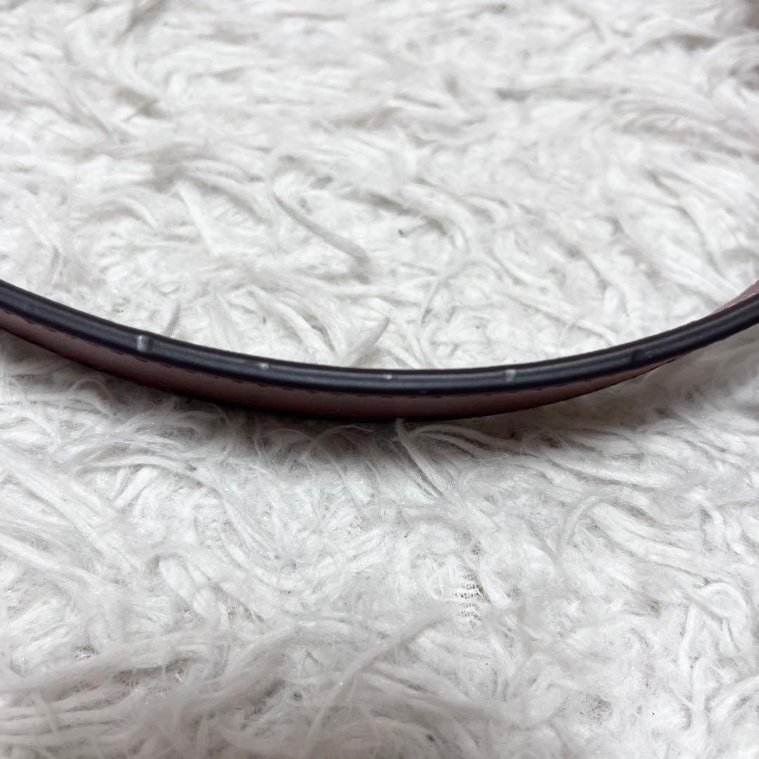 LAUREN RALPH LAUREN アンカーロゴ ゴールド金具スキニーベルト