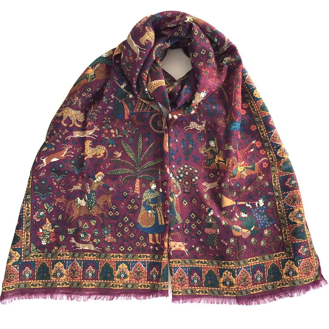 【新品タグ付き】Drake's スカーフ ムガルハンター❁アナトミカ 西口修平