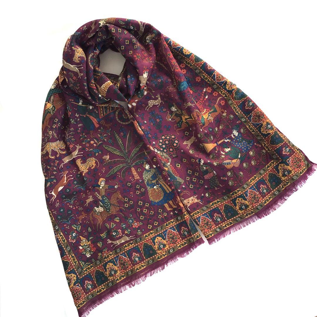 【新品タグ付き】Drake's スカーフ ムガルハンター❁アナトミカ 西口修平