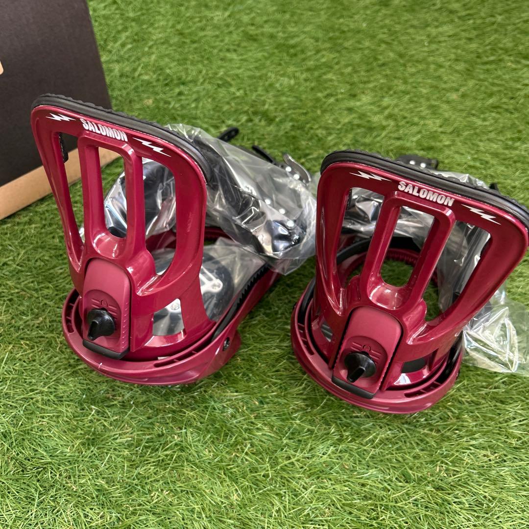 SALOMON PACT ビンディング Sサイズ バーガンディ｜Amazon | サロモン