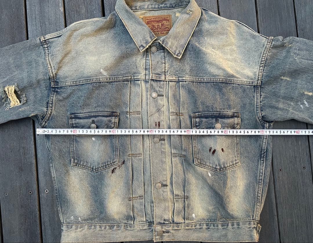 ジャケット・アウター SAINT MICHAEL BerBerJin DENIM JACKET XL