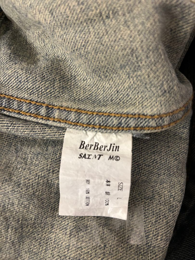 ジャケット・アウター SAINT MICHAEL BerBerJin DENIM JACKET XL