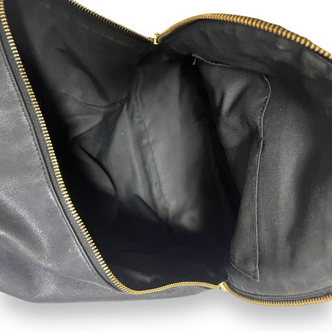 美品✨　coach コーチ　リュック　バックパック　シグネチャー　大容量　レザー