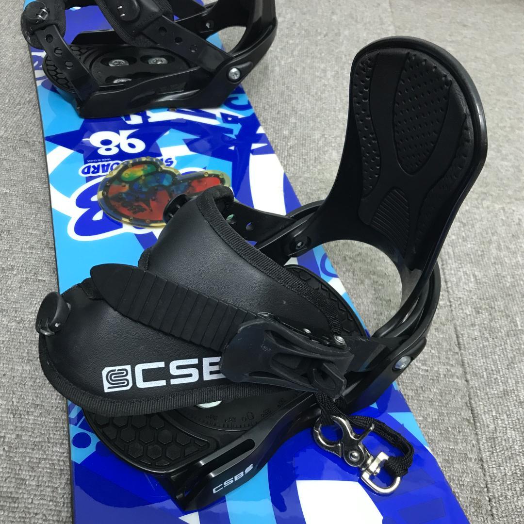 3点セット■子供用■WAX済■CSB サロモン ボード ビンディング ブーツ