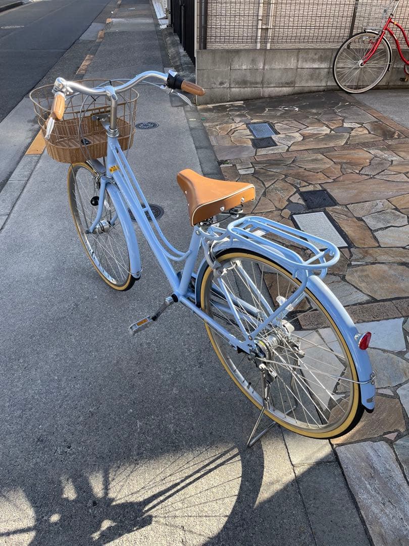 ブリヂストン通学用自転車　カジュナスイートライン　26インチ　ブルー