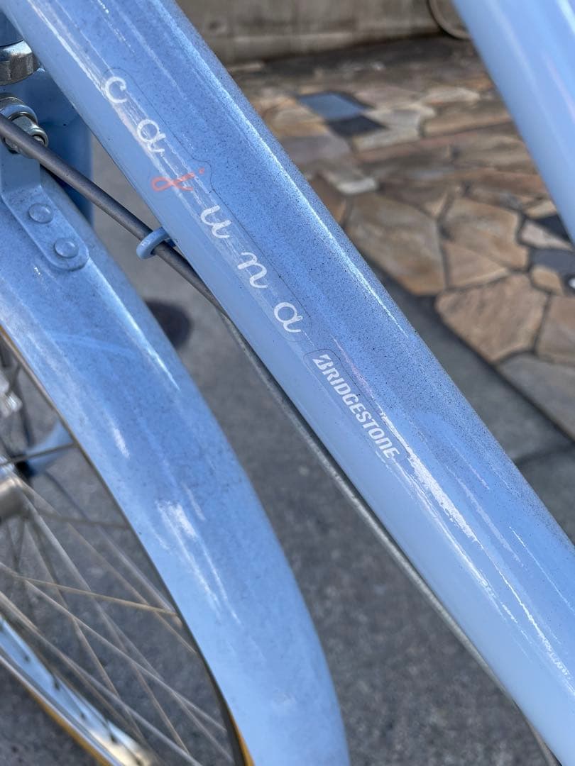 ブリヂストン通学用自転車　カジュナスイートライン　26インチ　ブルー