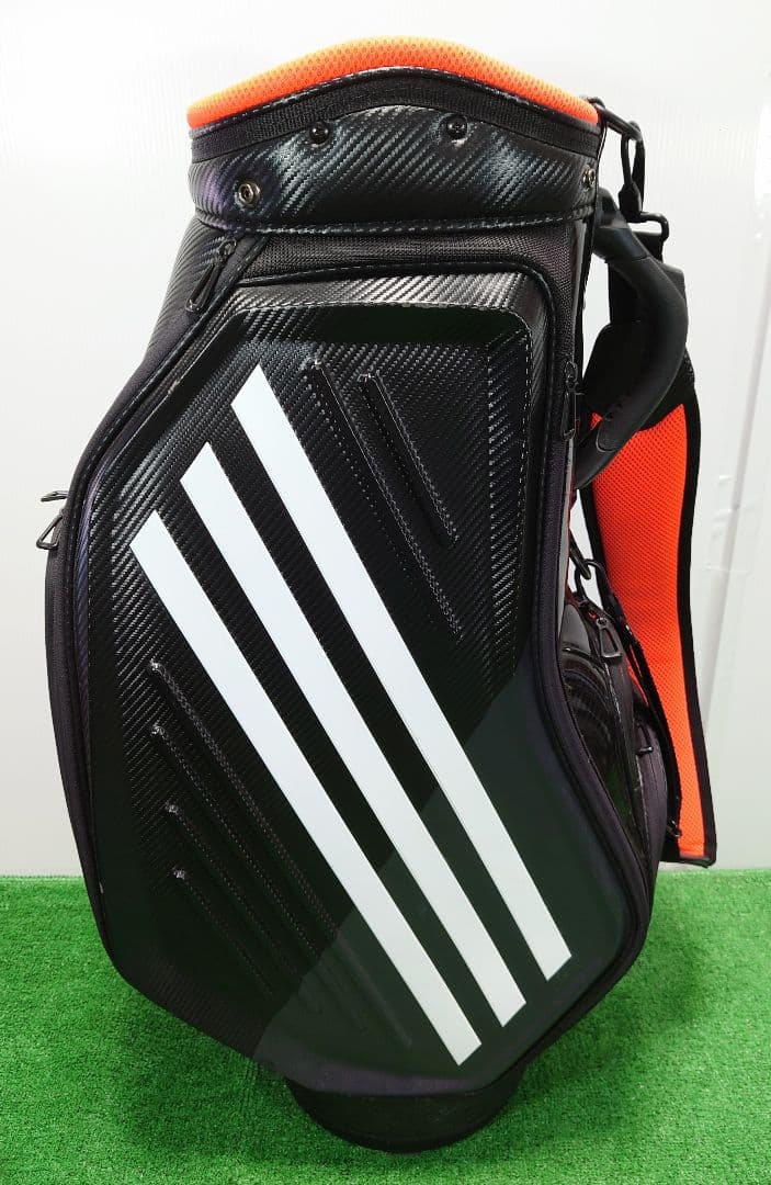アディダス ゴルフGUW08 ツアー モールドデザイン キャディーバッグ【美品】