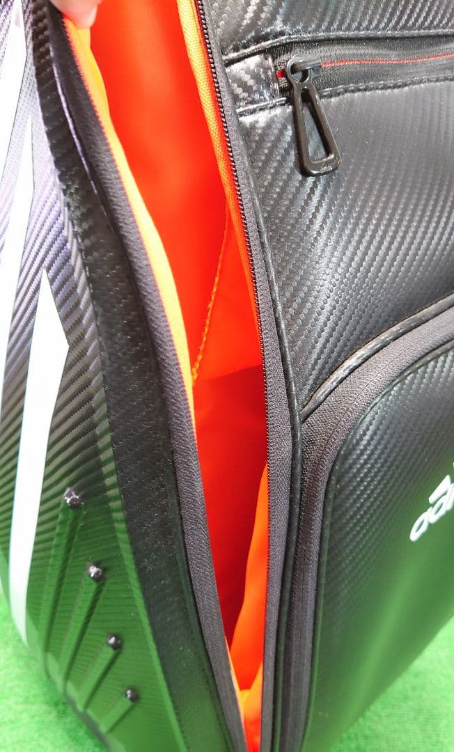 アディダス ゴルフGUW08 ツアー モールドデザイン キャディーバッグ【美品】