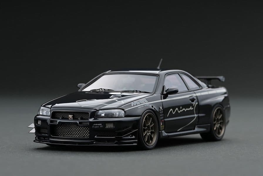 イグニッションモデル 1/43 日産スカイライン GT-R マインズ (R34)