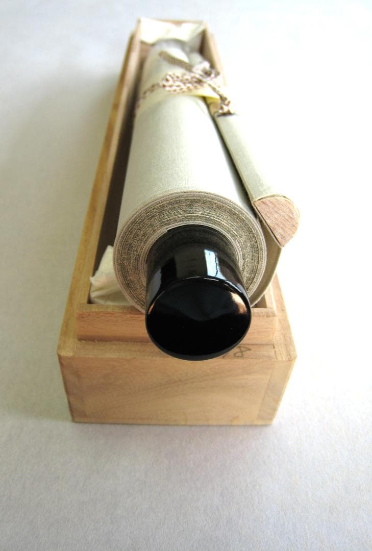 【真筆】茶掛　雲悠々水潺々◆大徳寺 塔中三玄院 長谷川寛州　共箱・タトウ箱付