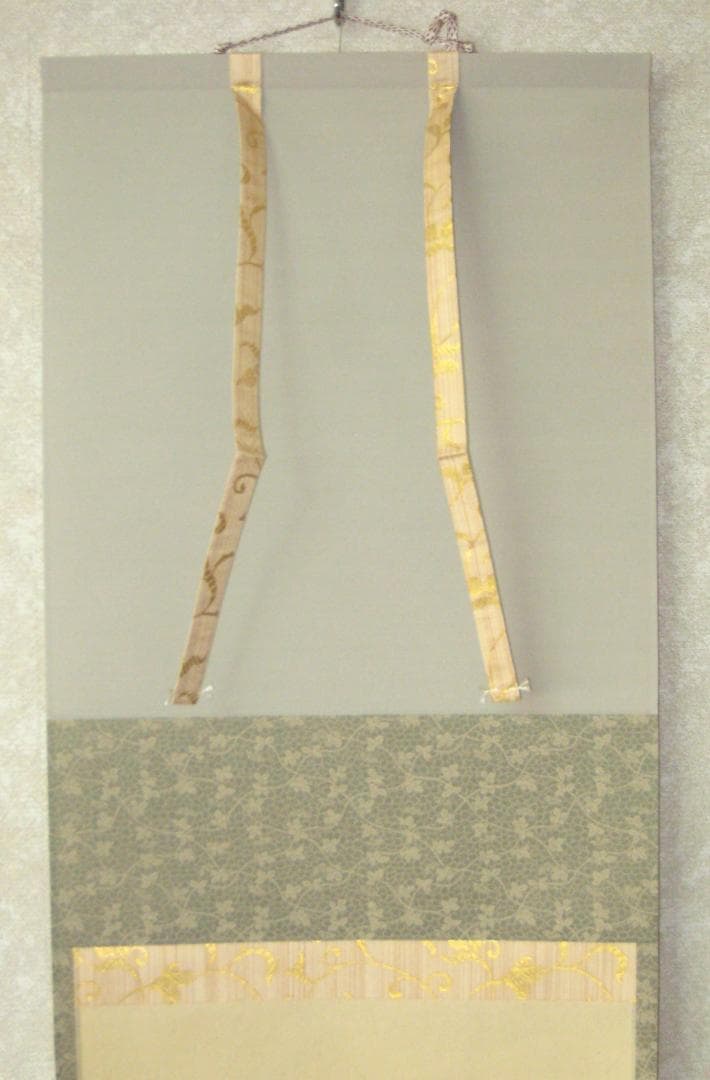 【真筆】茶掛　雲悠々水潺々◆大徳寺 塔中三玄院 長谷川寛州　共箱・タトウ箱付