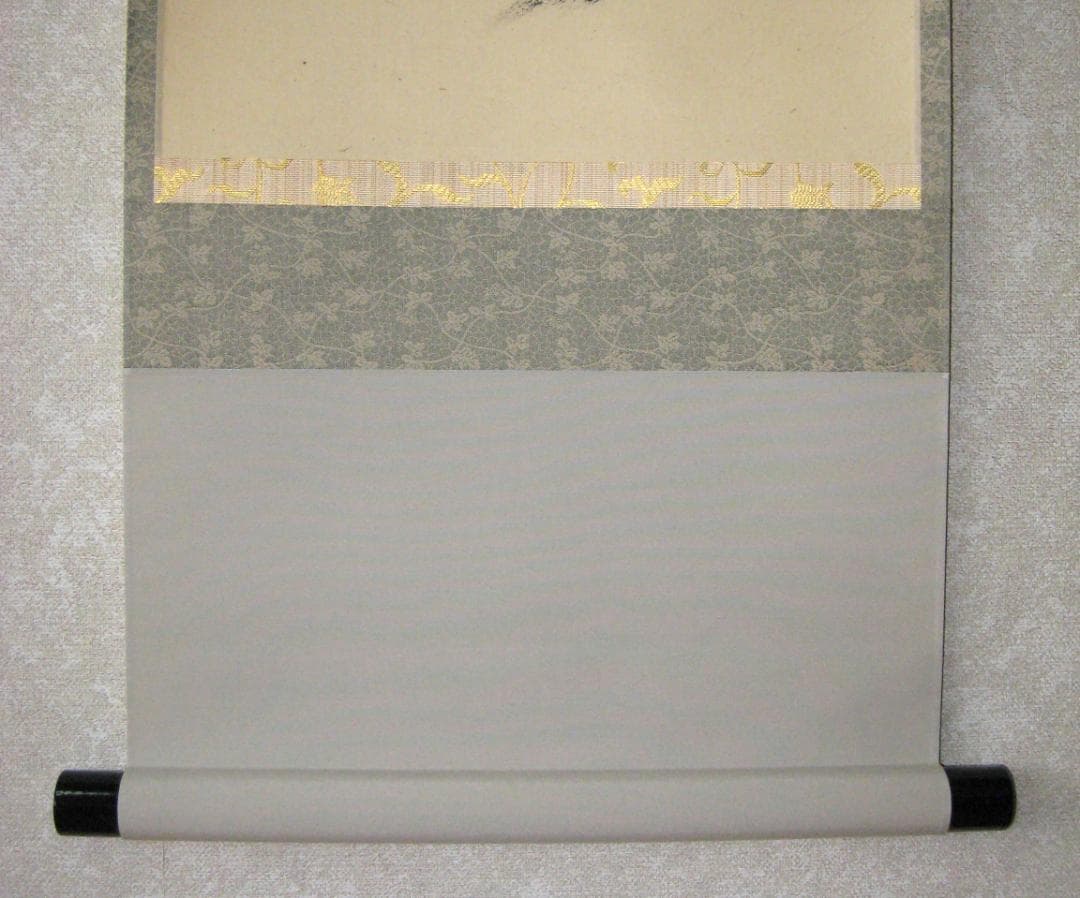 【真筆】茶掛　雲悠々水潺々◆大徳寺 塔中三玄院 長谷川寛州　共箱・タトウ箱付