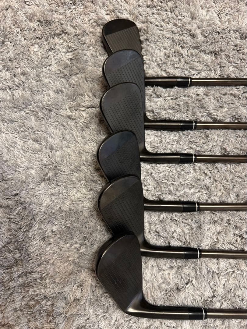 キャロウェイ X FORGED STAR BLACK アイアン6本 (硬さS)