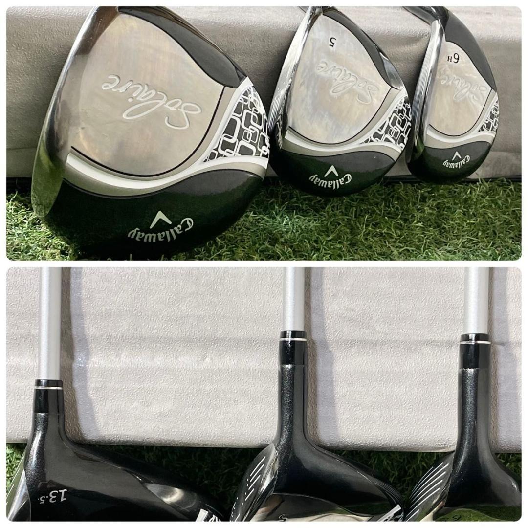 【美品】キャロウェイ ソレイユ レディース L ゴルフクラブセット 8本 右利き
