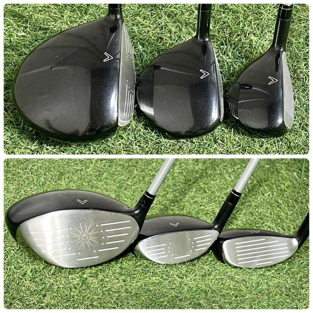【美品】キャロウェイ ソレイユ レディース L ゴルフクラブセット 8本 右利き