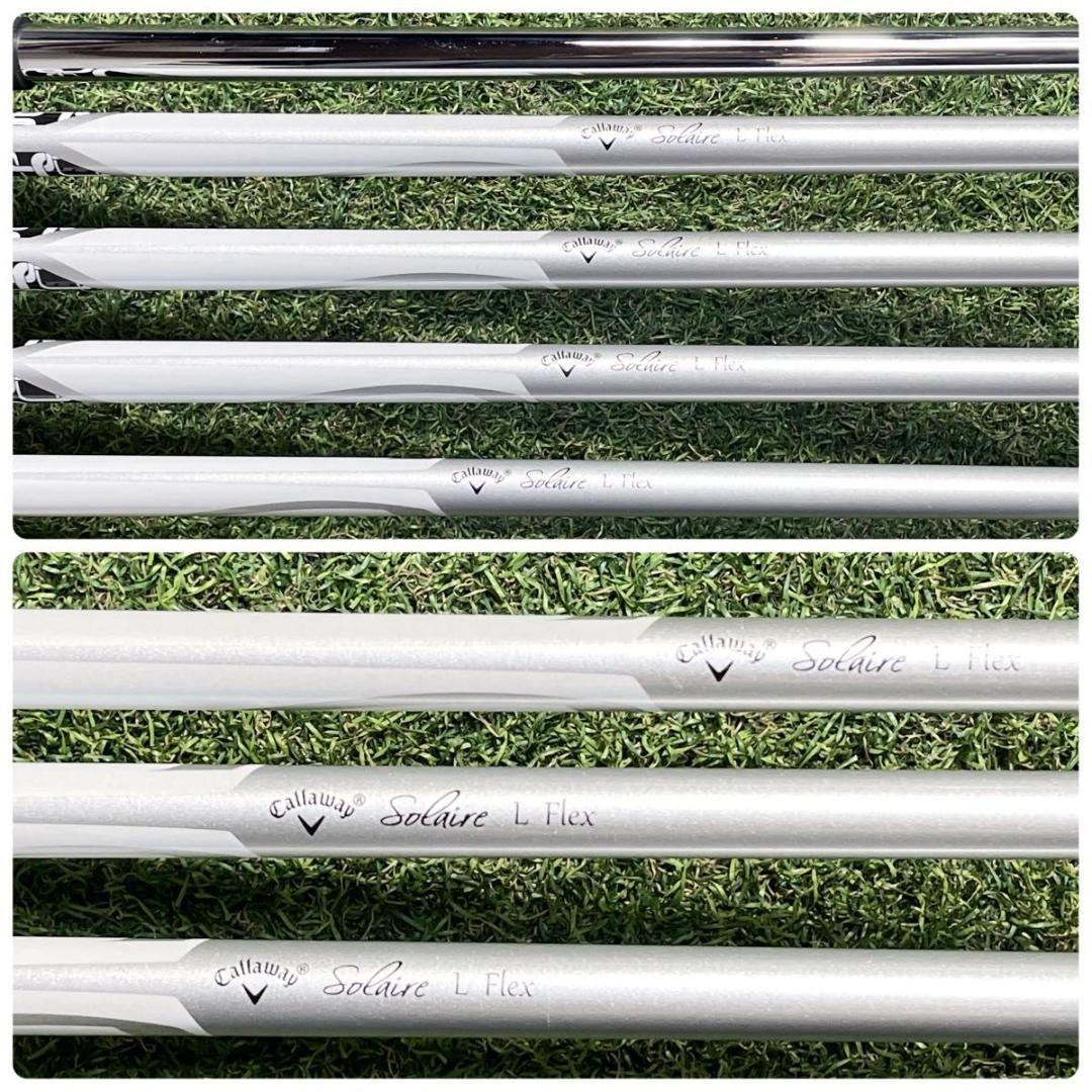 【美品】キャロウェイ ソレイユ レディース L ゴルフクラブセット 8本 右利き
