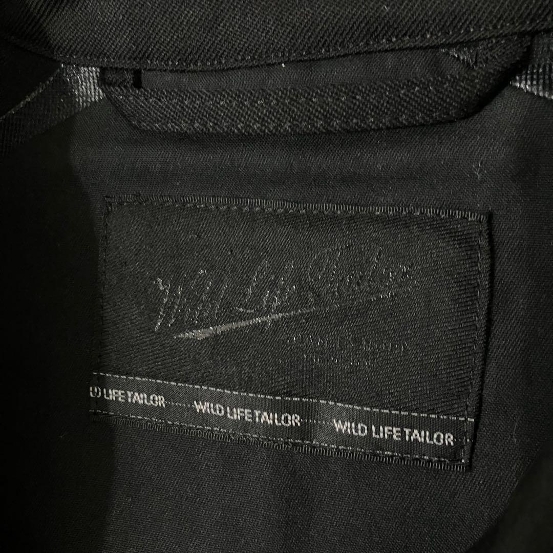Wild Life Tailor 3レイヤー バルカラーコート ブラック M