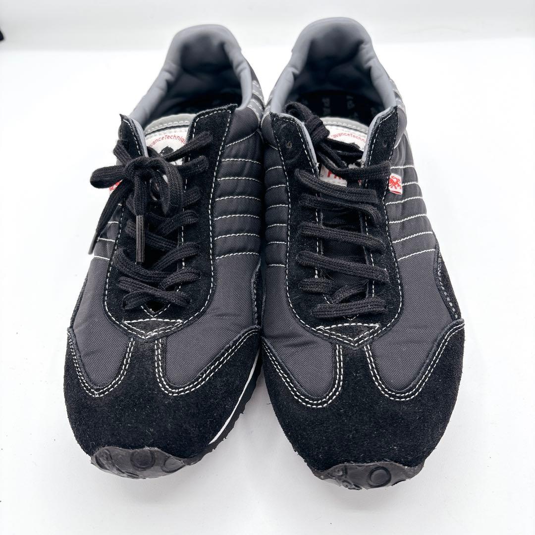 美品 パトリック スタジアム 23011 日本製 38 24cm ブラック