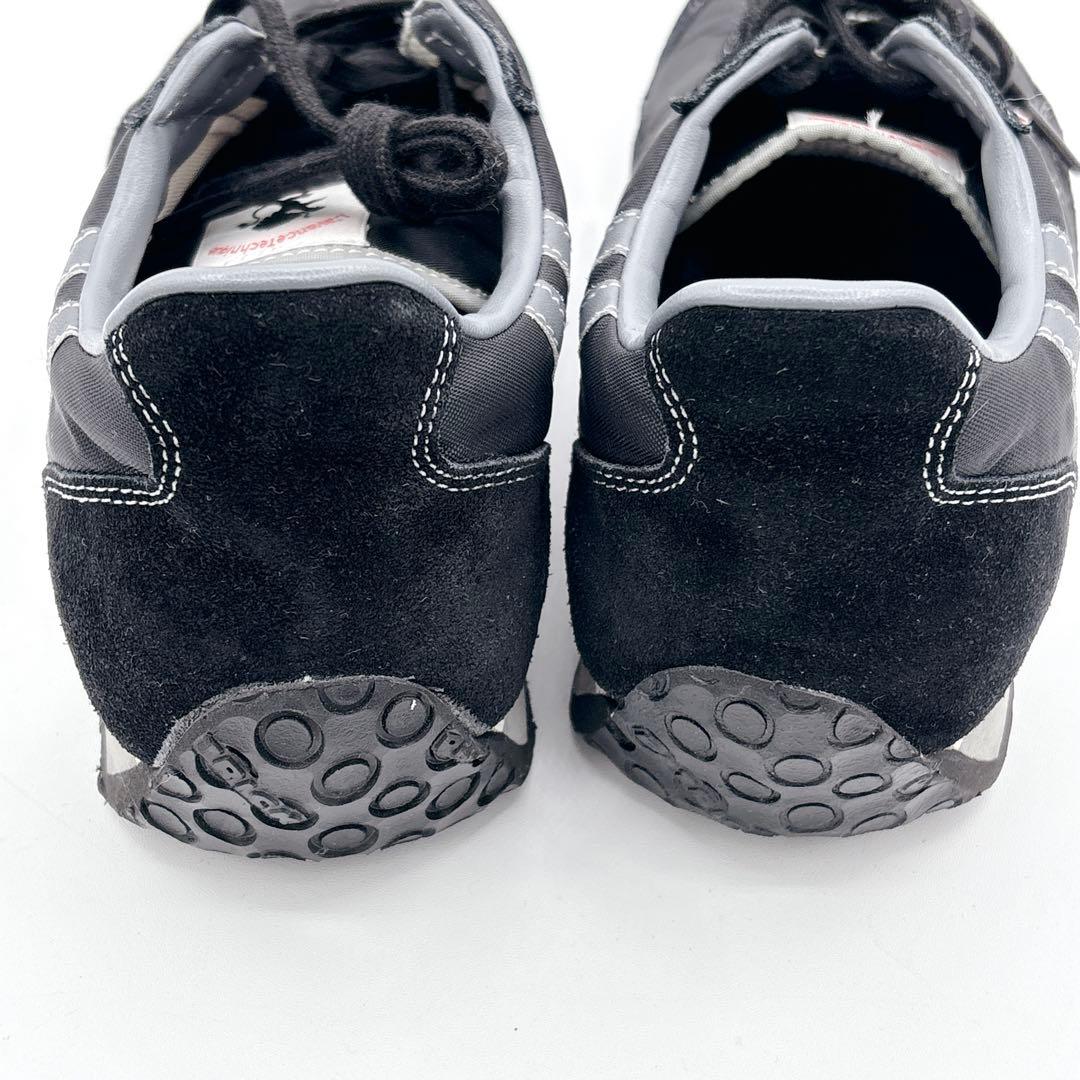 美品 パトリック スタジアム 23011 日本製 38 24cm ブラック