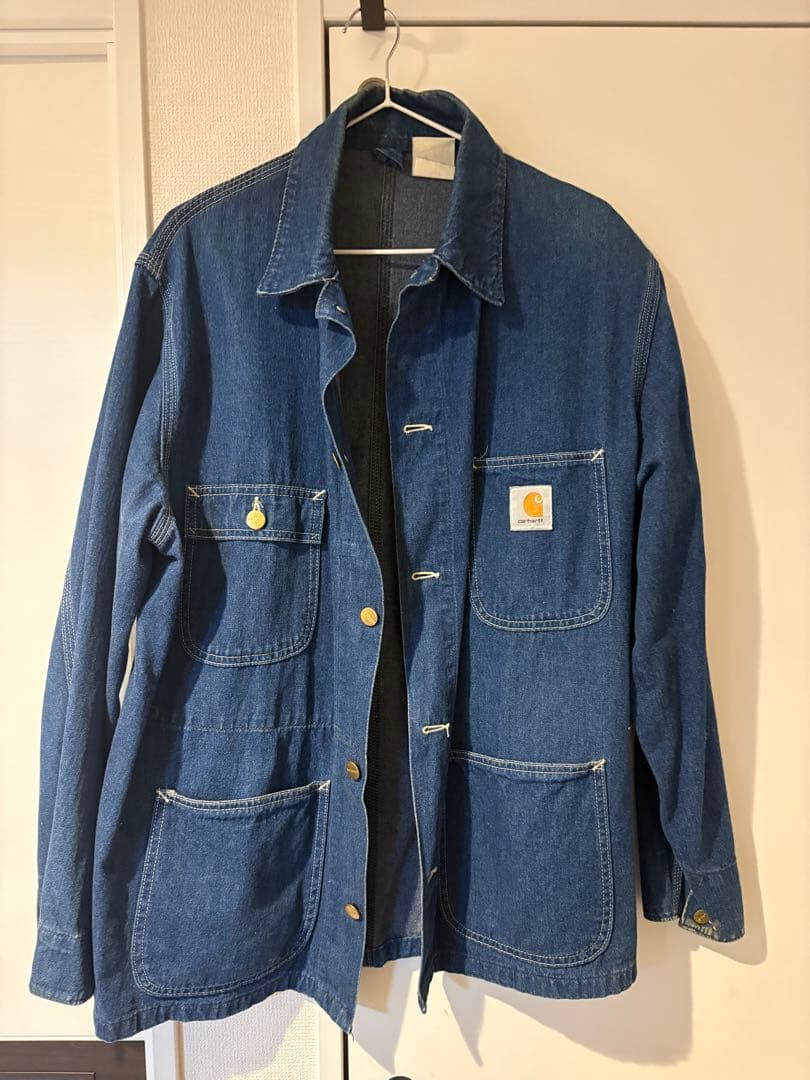 【値下げ交渉可能！！】Carhartt デニムジャケット　Mサイズ