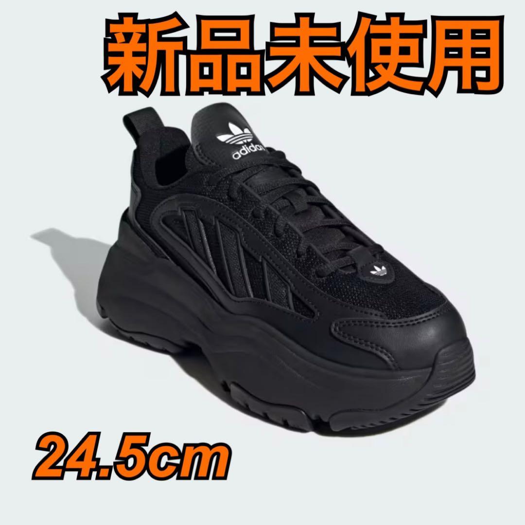 新品未使用】adidas オズガイアスニーカーブラック24.5cm