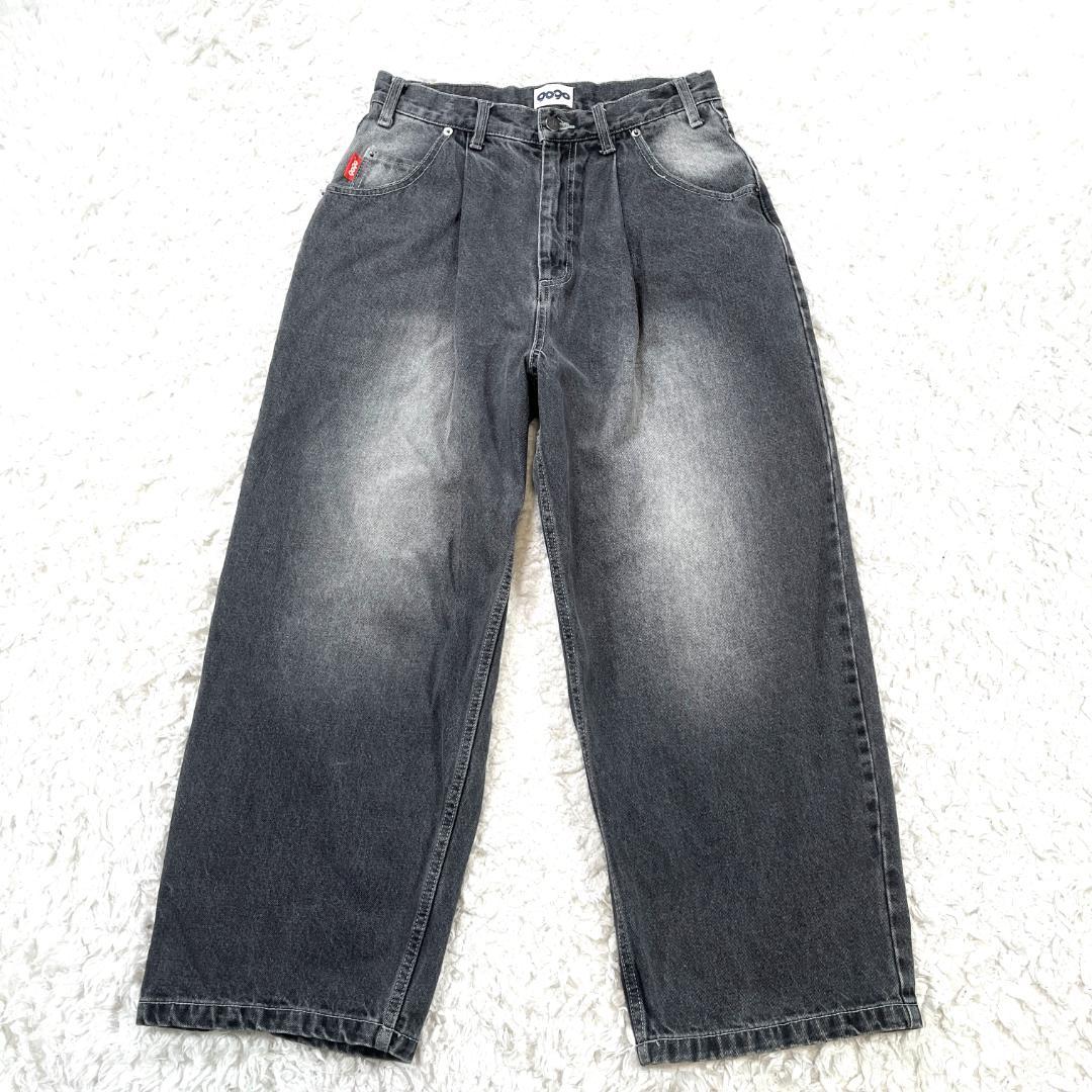 ✨良品✨ 9090デニム Vintage Like Denim 刺繍 キングロゴ