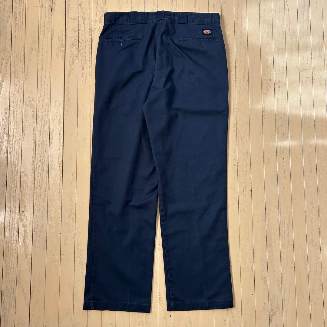 90s Dickies 874 USA製 圧着タグ チビタグ 34×31相当