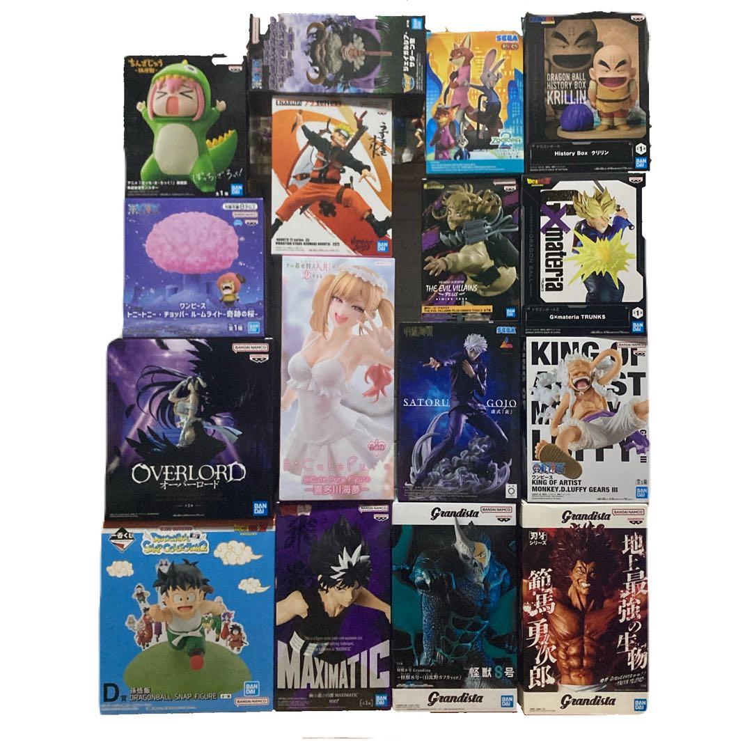 プライズ　一番くじ　フィギュアまとめ売り　ドラゴンボール　ワンピース