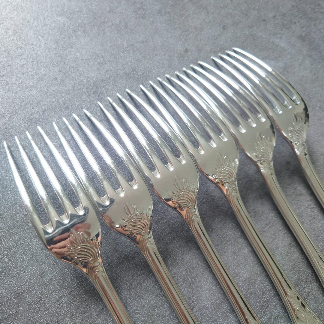 美品 希少 クリストフル マルリー スタンダードフォーク 6点