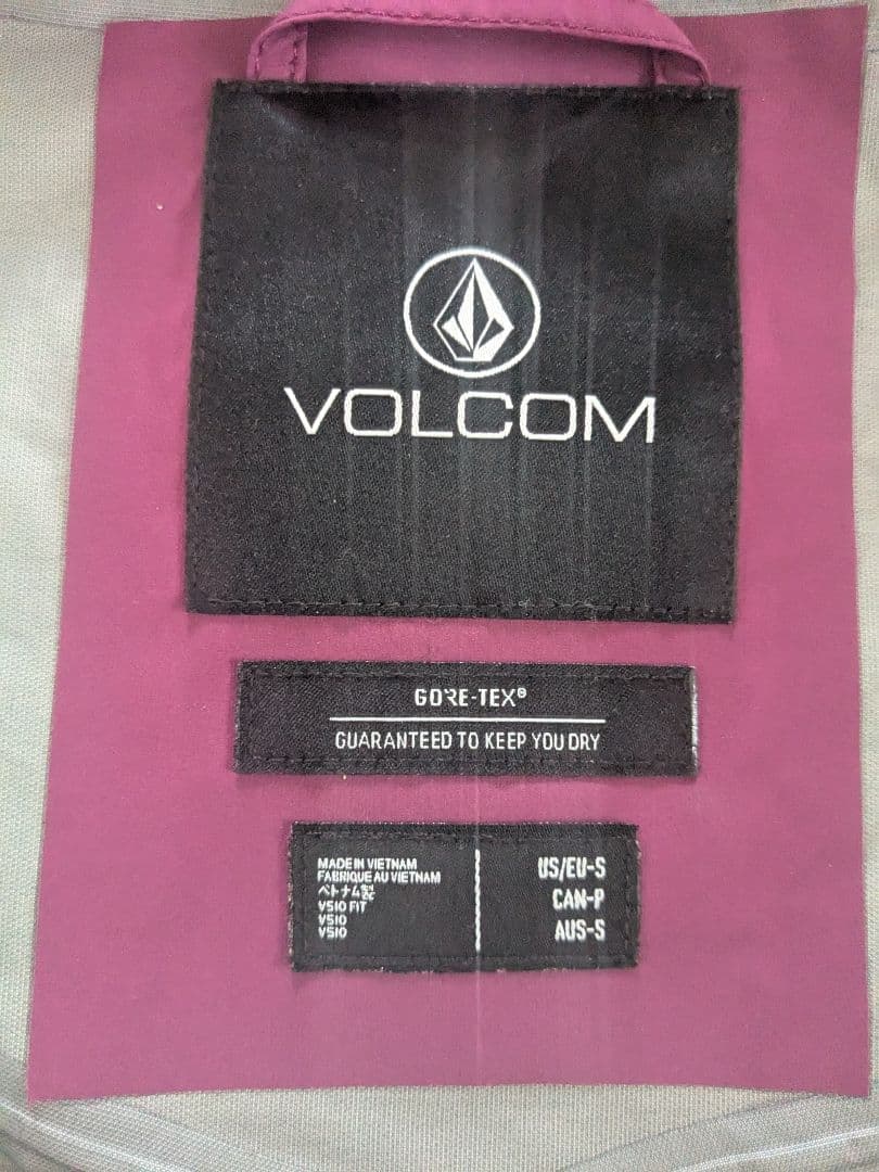 しょんVOLCOM ボルコム RECCO レコ スノーボードジャケット