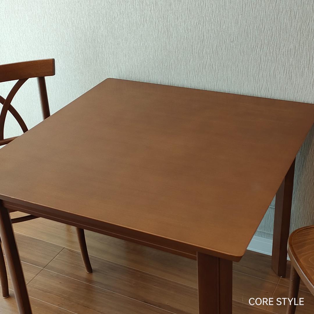 美品　フランスベッド　ダイニングテーブルセット　椅子2脚付き