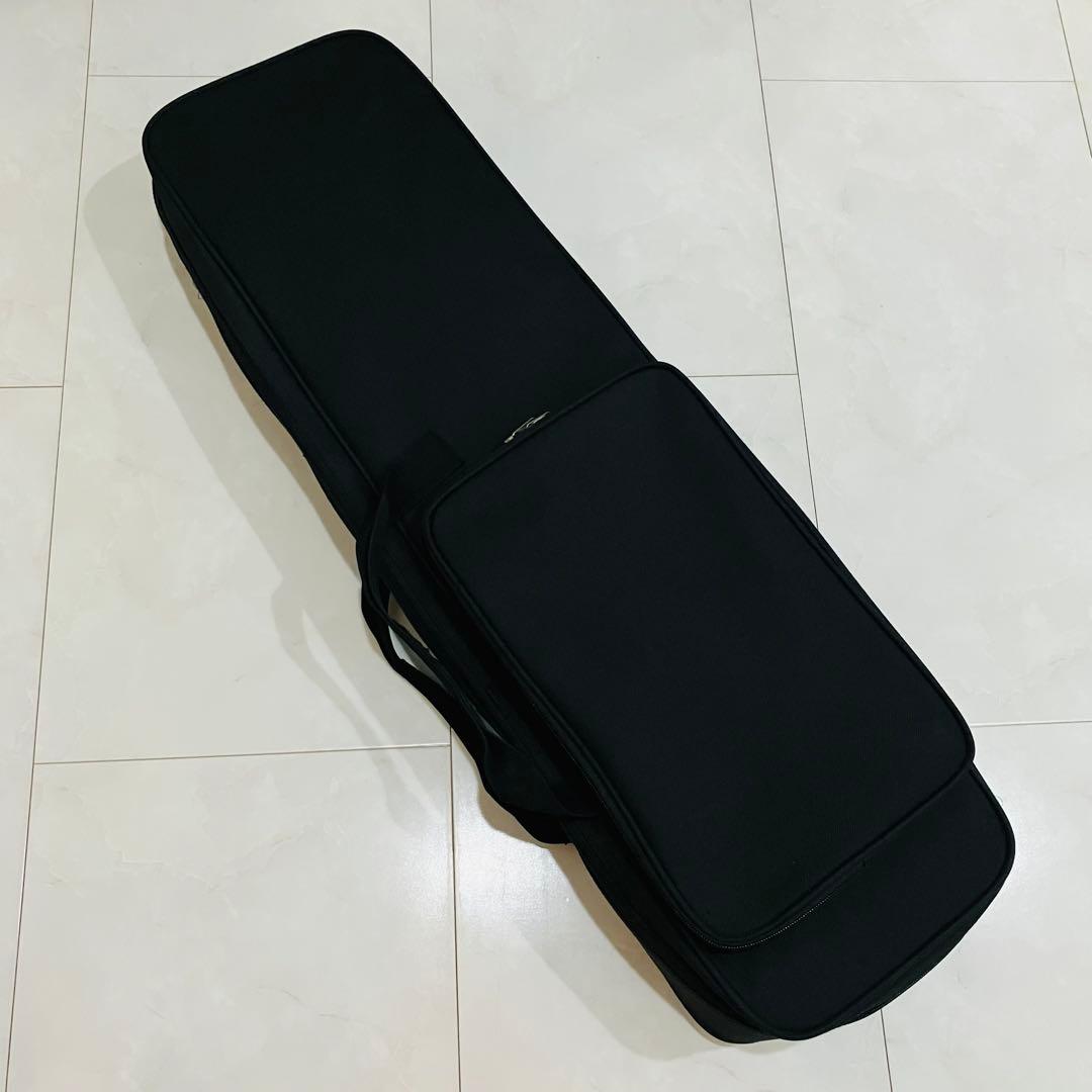 沖縄 三線 特上 人工皮革 蛇柄 ソフトケース 三味線 付属品付き